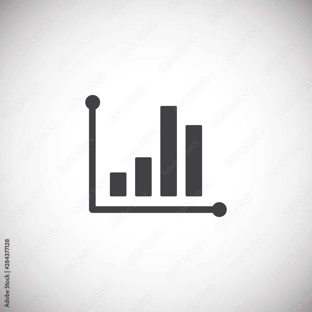 Poster infographics related icon on background for graphic and web design. simple illustration. internet co