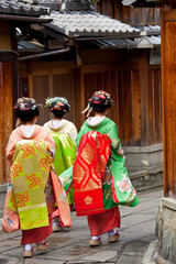 Fototapeta premium Geisha, Kyoto, Japan