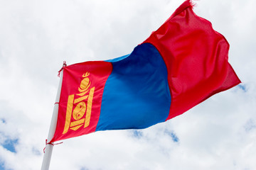 Mongolian Flag.