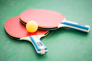 table tennis set