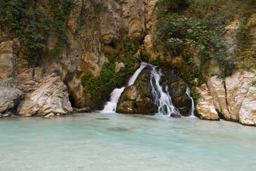 Turkey, Saklikent (Hidden City) Gorge is the second-largest (20 km-long) gorge in the longest and deepest gorge in Turkey, close to Fethiye.