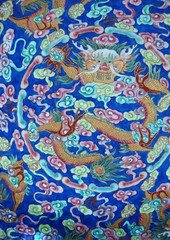 Asia, Vietnam. Naga ceramic plate, The Citadel, Hue, Thua Thien–Hue