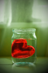 Heart in the jar