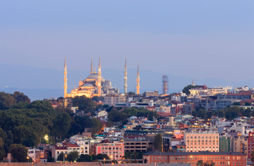 Fototapeta premium Blue Mosque. Istanbul. Turkey.