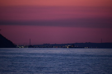 Fototapeta premium Sonnenuntergang an der Ostsee
