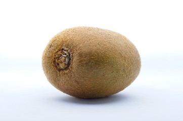 Fototapeta premium Whole kiwi fruit isolated on white background