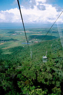 Australia, Queensland, Cairns. Views from the Kuranda Skyrail (aka Skytram).