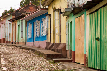 Cuba, Trinidad. Trinidad, a Cuban city and an UNESCO World Heritage site, celebrated its 500th year anniversary in 2014. This city is home to Spanish colonial architecture, culture, and folk arts.