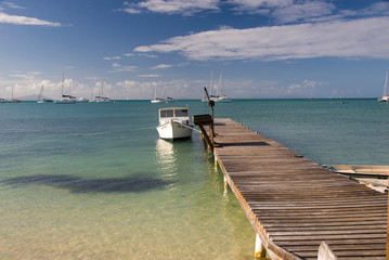 BVI, Anegada. Name means drowned land for extreme flatness of island. Popular bareboating...