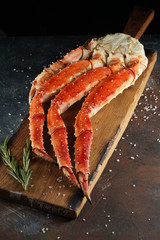 Fresh tasty king kamchatka crab's claw © romeo3131