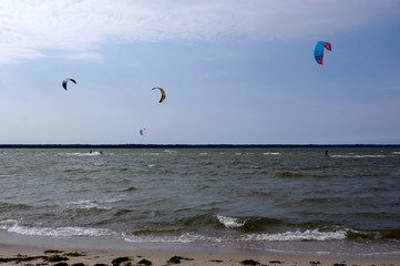 kite-surf, Estonie