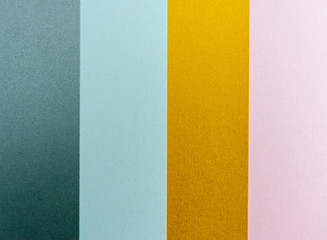 Fototapeta premium Colored paper texture background. Paper stripes.