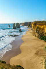 twelve apostles at sunset,great ocean road at port campbell, australia 7 © Christian B.