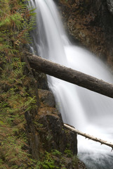 Upper Falls, Little Qualicum Falls Provincial Park, Vancouver Island, British Columbia, Canada, September 10, 2006