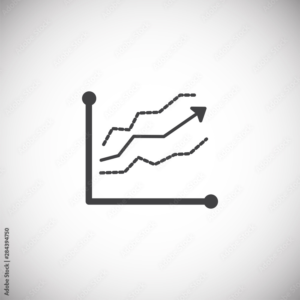 Poster infographics related icon on background for graphic and web design. simple illustration. internet co