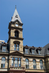 Fototapeta na wymiar Canada, Nova Scotia, Halifax. Halifax City Hall, Victorian architecture built in 1888.