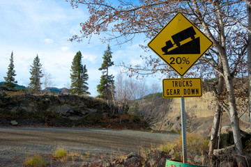 The Telegraph Creek road is one of the most remote and difficult in British Columbia, providing access from Dease Lake to the Stikine River and the village of Telegraph Creek.