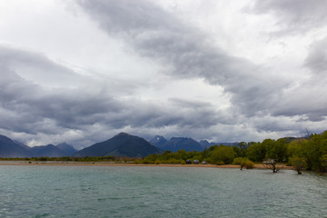 northern end of Lake Wakatipu in the South Island, New Zealand