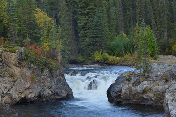 Rancheria Falls, Rancheria River, Yukon, Canada
