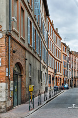 Obraz premium France, Toulouse. Street view