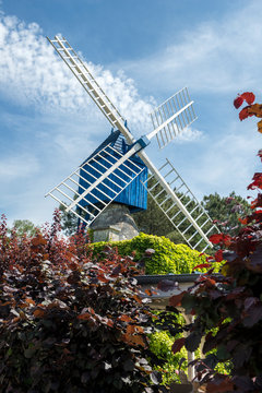 Le Moulin Bleu, Bourgueil, Loire Valley, France, Europe