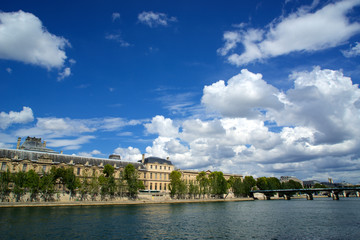 Obraz premium France, Paris, bridge is Pont des Arts
