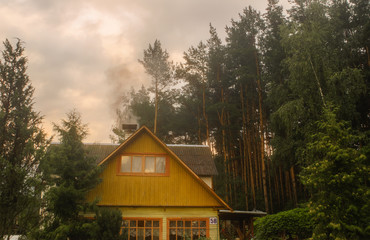 house in the woods