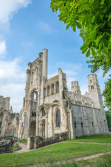 Fototapeta na wymiar Jumieges Abbey, Jumieges, Normandy, France