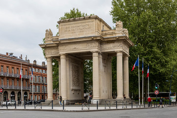 Obraz premium France, Toulouse. World War I and World War II Memorial