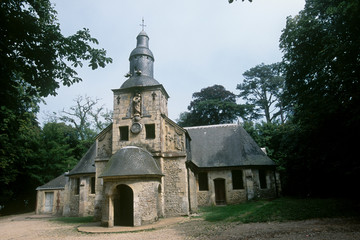 France, Honfleur. La Chapelle Notre Dame de Grace.