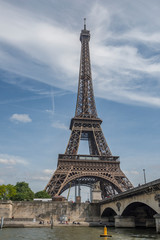 Fototapeta na wymiar Eiffel Tower, Paris, France, Europe
