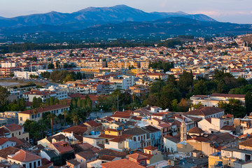 Fototapeta na wymiar Cityscape of Nafplio, Greece