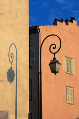 Fototapeta na wymiar France, Corsica, Ajaccio street detail.