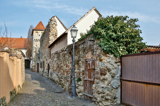 Germany, Freinsheim, city wall