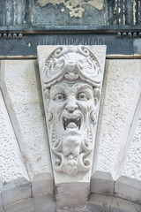 Hungary, Budapest, Andrassy UT, Building Detail.