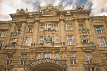 Fototapeta na wymiar HUNGARY, Budapest. Franz Liszt Academy of Music 