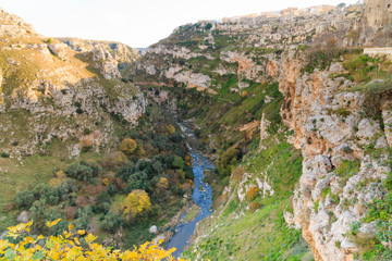 Italy, Matera. Landscape.