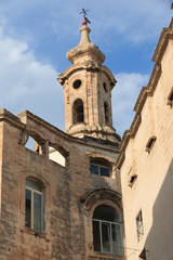 Fototapeta na wymiar Italy, Puglia. Small commune of the Metropolitan City of Bari, Alberobello. UNESCO World Heritage Site.