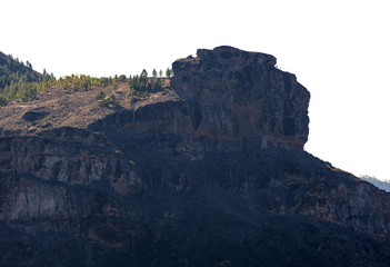 Fototapeta na wymiar View from The Roque Nublo