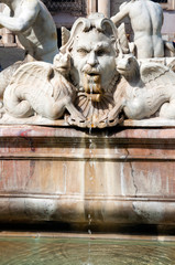The Moor Fountain (Fontana del Moro), Piazza Navona, Rome, Unesco World Heritage Site, Latium, Italy, Europe