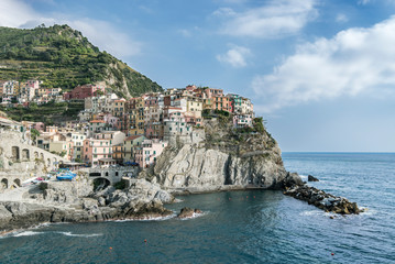 Fototapeta na wymiar Italy, Cinque Terre, Manarola