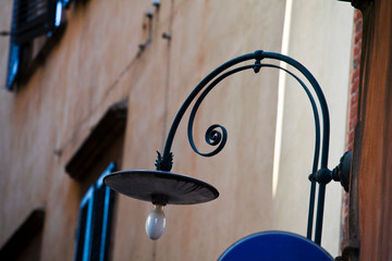 Old Street Light of Lucca.