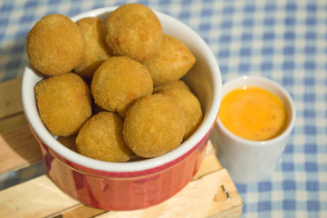 delicious traditional Brazilian snack 