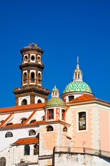 Atrani's church of Holy Maria Maddalena.
