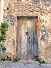 Fototapeta na wymiar Typical alley of Ragusa Ibla
