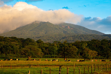 Rinc&oacute;n de la Vieja is an active andesitic complex volcano in north-western Costa Rica about 23km from Liberia, in the province of Guanacaste