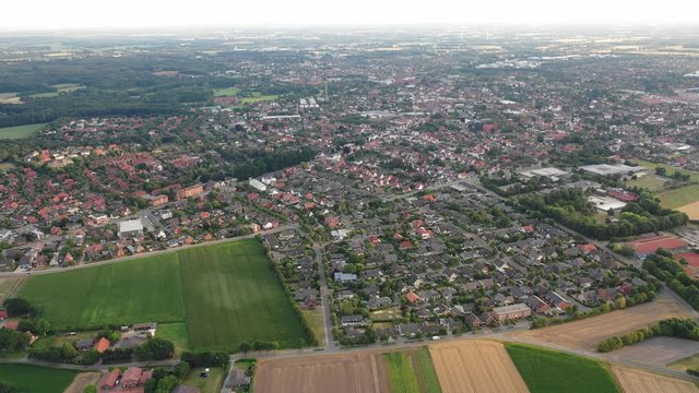 Vechta in Niedersachsen aus der Luft