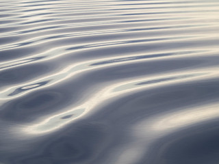 Arctic Ocean, Norway, Svalbard. Ocean ripple pattern.