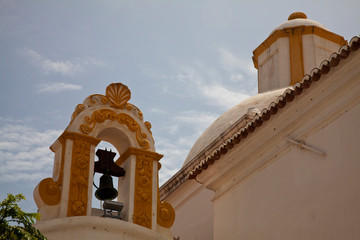 Portugal, Tavira, Chapel of Sao Sebastiao, Ermida de Sao Sebastiao during festival Corpus Christie