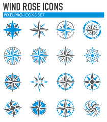 Pixel grey blue on white background